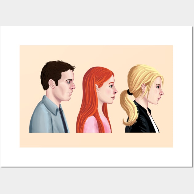 BTVS - Scoobies Wall Art by bovaart